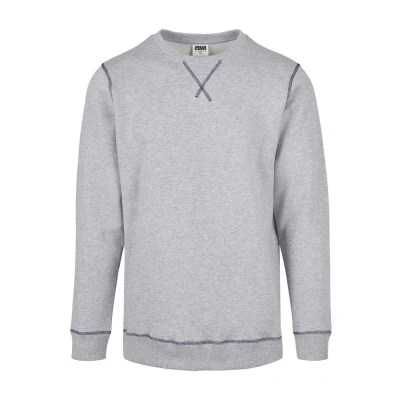 Obrázek Urban Classics Crewneck Mikina, Muži, Velikost: 4XL, Grey