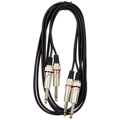 Obrázek Stagg STC3P Twin kabel (3m, konektor na zástrčku)