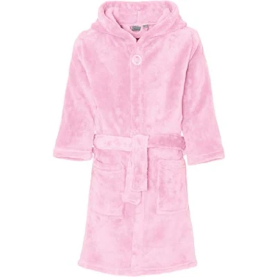 Obrázek Playshoes Unisex dětský fleecový župan ranní kabát, růžový, 134/140, Růžová