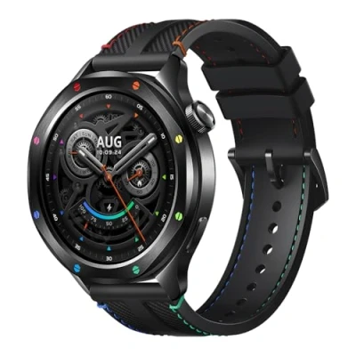 Obrázek Xiaomi Watch S4 Rainbow 1.43&quot; AMOLED, 2200 Nits, 15 Tage Akku, 5ATM Wasserfest, Herzfrequenz &amp; SPO₂ Sensor, Bluetooth 5.3, Aluminiumgehäuse