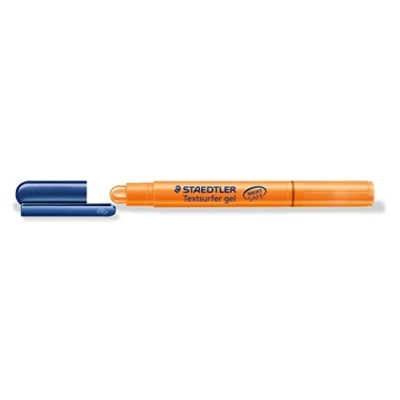 Obrázek Staedtler 264 4 Textsurfer Gel suché Zvýrazňovače, 10 ks v kartonu pouzdro, Oranžová
