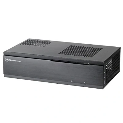 Obrázek SilverStone SST ML06B Milo Mini ITX kompaktní HTPC Desktop kryt, černý