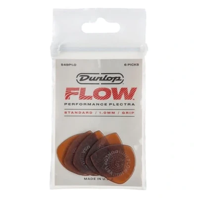 Obrázek JIM DUNLOP Plektrum Flow Standard Grip 1,00mm 6 Stück