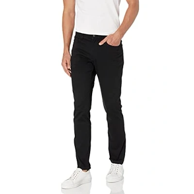 Obrázek Amazon Essentials Herren 5 Pocket Chinohose, Komfortabler Stretch, Skinny Passform (Früher Goodthreads), Schwarz, 32W / 34L