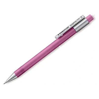 Obrázek STAEDTLER 777 05 61 mechanická tužka grafitová s B náplní, průměr tuhy 0,5 mm, barva násadky: magenta, 10 kusů v kartonové krabičce