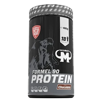 Obrázek Mammut Nutrition Složení 90 Protein, Chocolate, Protein Shake, 4složkové proteiny: Soy, Milk, Whey &amp; Egg 460 g dóza