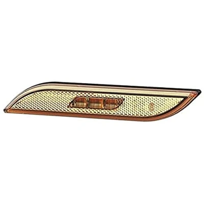 Obrázek HELLA 2PS 013 305 011 boční obrysové světlo Shapeline Style LED 12/24V lepené barva světelného sklíčka: žlutá kabel: 250 mm Konektor: AMP vlevo