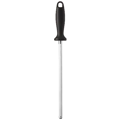 Obrázek ZWILLING Ocílka / ocílka, chromovaná, délka čepele 26 cm, ergonomická plastová rukojeť se závěsným očkem, černá [Made in Germany]