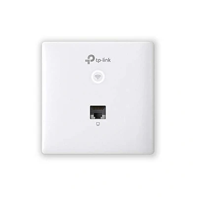 Obrázek TP Link EAP230 Wall AC1200 WLAN gigabitový přístupový bod pro montáž na stěnu (rychlost až 1167 Mbit/s, Omada SDN, centrální management, jednoduchá instalace, elegantní design), bílá