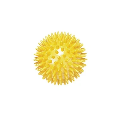 Obrázek CanDo Masážní míč, ježek, míček s nopky, průměr 15 cm, žlutý, 1 kus