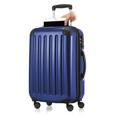 Obrázek Příruční zavazadlo HAUPTSTADTKOFFER s kufrem na notebook pevným pláštěm, pojízdným kufrem, 4 dvojitá kola, 55 cm, 42 L