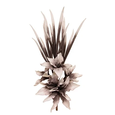 Obrázek Flair Flower Měkké květinové aranžmá plast, hnědá/bílá, 77 x 28 18 cm