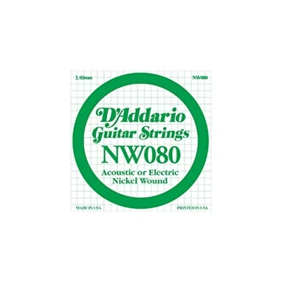 Obrázek D&#039;Addario NW080 niklová struna pro kytary 080 (8th)