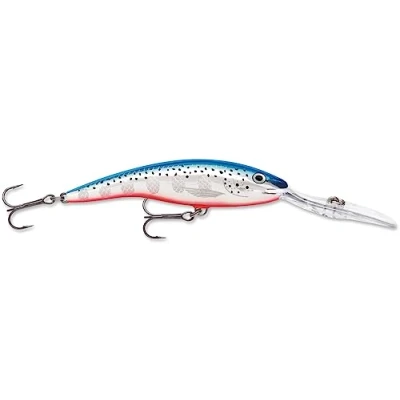Obrázek Rapala Rybářská návnada Deep Tail Dancer Rybářské příslušenství z balzového dřeva stabilní lopata na potápění sladkovodní spřádání hloubka běhu 4,5 m rybí 7 cm, 9 g