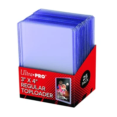 Obrázek 25 Ultra Pro Toploader, plast Clear Regular Top Loader 3&quot; x 4&quot;
