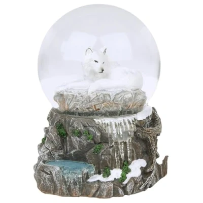 Obrázek Nemesis Now Guardian of The North Schneekugel, Grau (LP) 14,5 cm