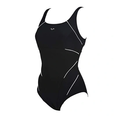 Obrázek arena Jewel nízké jednodílné plavky dámské C cup, tvarující postavu Bodylift, technologie Powermesh a látka Sensitive Fit odolná vůči chlóru
