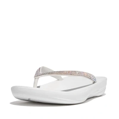 Obrázek Fitflop Dámské Sparkle Classic Iqushion Ombre Flipflop, Urban White