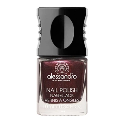 Obrázek alessandro Lak na nehty 55 Dark Rubin, 10 ml