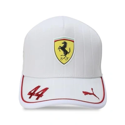Obrázek PUMA Scuderia Ferrari F1 2025 Lewis Hamilton Kappe Jednotná velikost, bílá, velikost