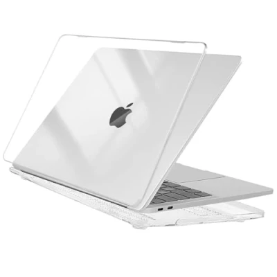 Obrázek EooCoo pouzdro kompatibilní pro M1 MacBook Air 13 palců Retina A2337 A2179 A1932, 2021 2018 uvolnění ultratenké hladké tvrdé ochranné Case Cover, křišťálově čirý