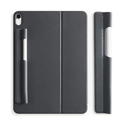 Obrázek Ringke Pen Sleeve [Charcoal Gray] Náhrada za držák na tužky nálepka ochranné pouzdro Etui Apple Pencil Stylus tužky, Galaxy Tab S6 Lite S