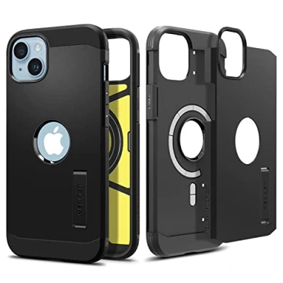 Obrázek Spigen Tough Armor MagFit pouzdro kompatibilní s iPhone 14 černé