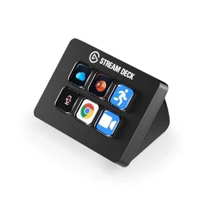 Obrázek Elgato Stream krycí Mini Live Content Creation Controller s 6 Anpassbaren LCD Tlačítka, pro Windows 10, Macos 10.11 nebo nový