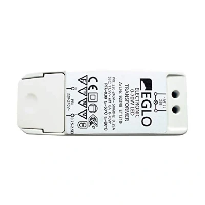 Obrázek EGLO trafo, halogenové LED transformátor pro LED: 0 40 W, halogen: 70 stmívatelný ovladač