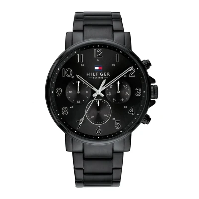 Obrázek Tommy Hilfiger Hodinky se stopkami, Muži, Velikost: One Size, Black