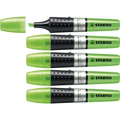 Obrázek Zvýrazňovač STABILO LUMINATOR balení 5 ks zelený