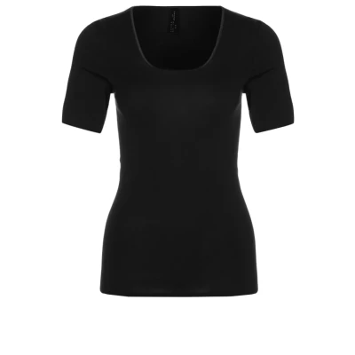 Obrázek Schiesser Luxury Pyžamový top, Ženy, Velikost: 42, Black