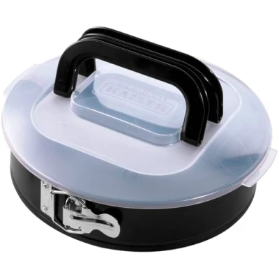 Obrázek ORIGINAL KAISER Inspiration Pečicí forma Bake Take s přepravním víkem, Ø 26 cm, plast, černá