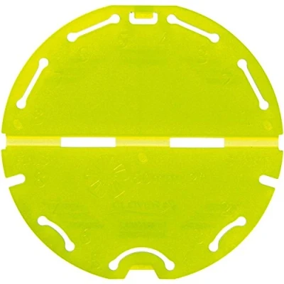 Obrázek Clover Šablona pro výrobu látkových květů, plastu, vert, 0 cm