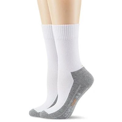 Obrázek Camano Pánské sportovní ponožky (balení 2 ks), bílá (White 1)