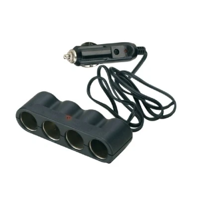 Obrázek S.O.S. 35065 pro automobily 4 Násobnému distribuční zapalovač cigaret, 12 V/24 V