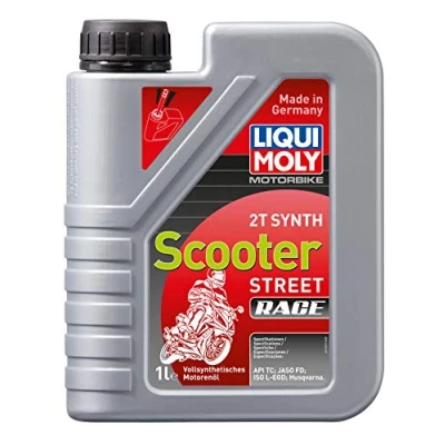 Obrázek LIQUI MOLY Motorbike 2T Synth Scooter Race 1 L Motocykl olej pro 2taktní výr. č.: 1053