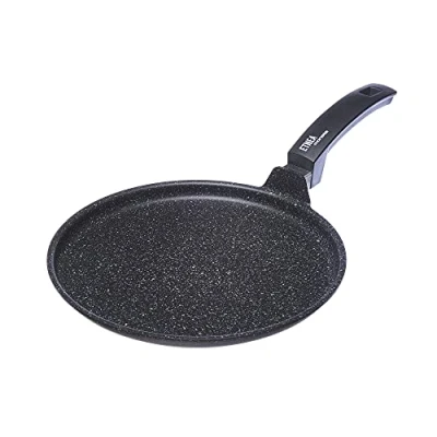 Obrázek Moneta Etnea pánev na palačinky 28 cm, hliník, černá, cm