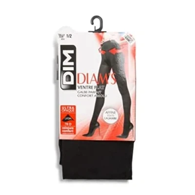Obrázek DIM 67 DEN Collant Ultra Opaque Punčocháče noir, Ženy, Velikost: 38/40, noir