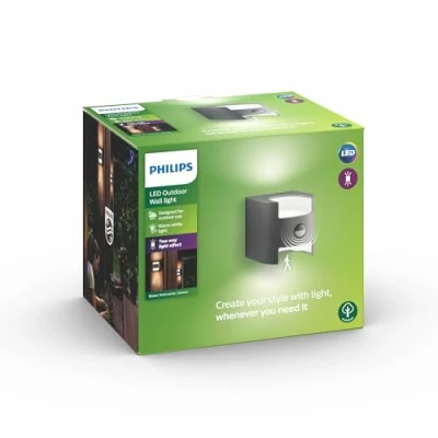 Obrázek Philips myGarden LED Venkovní nástěnné svítidlo Grass, 4,5 W, antracit