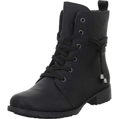 Obrázek Rieker boty syntetika Uni Chelsea Boots kotníkové šedé střižní vlna tex, Černá černá 00.