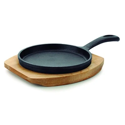 Obrázek Lacor Mini Pfanne Magma, Gusseisen, Schwarz, 4.5 x 15 20.7 cm