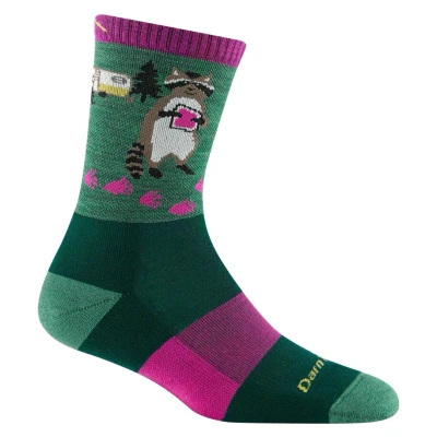 Obrázek Darn Tough Critter Club Micro Crew Lightweight dámské Moss, S