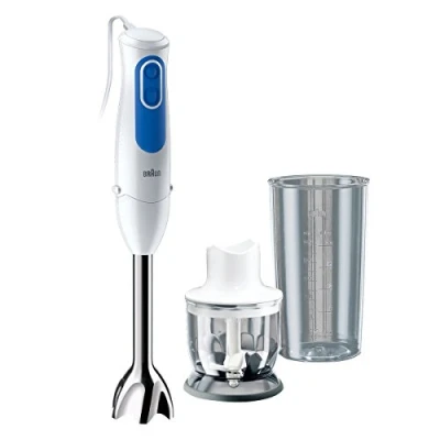 Obrázek Braun Household Tyčový mixér, 700 W, 2 rychlostní stupně s turbo funkcí pro snadné jednoruční ovládání