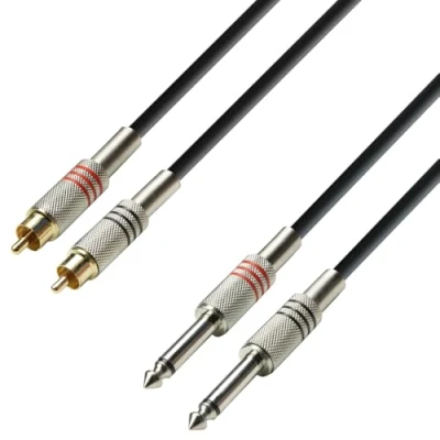 Obrázek Audiokabel Adam Hall Cables, 2 x cinch male