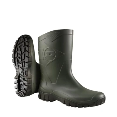 Obrázek Dunlop Protective Footwear Pánské Dee pracovní gumové holínky, zelené černé, 43 EU, Zelená Green Black, EU