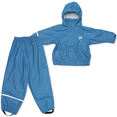 Obrázek CeLaVi Dvojdílná dětská kombinéza do deště Unisex, Modrá (Blue 728)