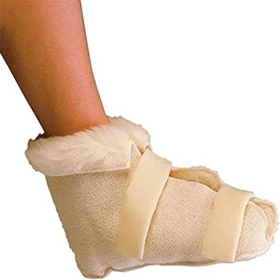 Obrázek Patterson Medical 091090570 otevřené fleecová Ehausschuhe, s chránič paty