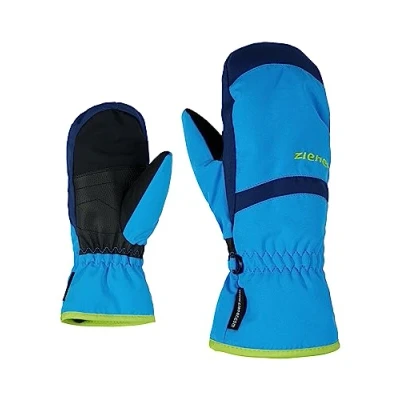 Obrázek Ziener Dětské LEJANOS AS lyžařské rukavice/zimní sporty vodotěsné, prodyšné, perská modrá, 3,5 (XS)