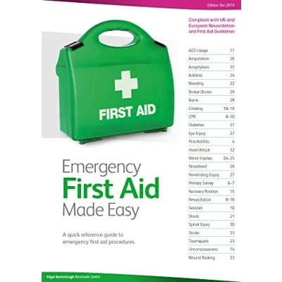Obrázek Emergency First Aid Made Easy: An Easy to Understand Guide